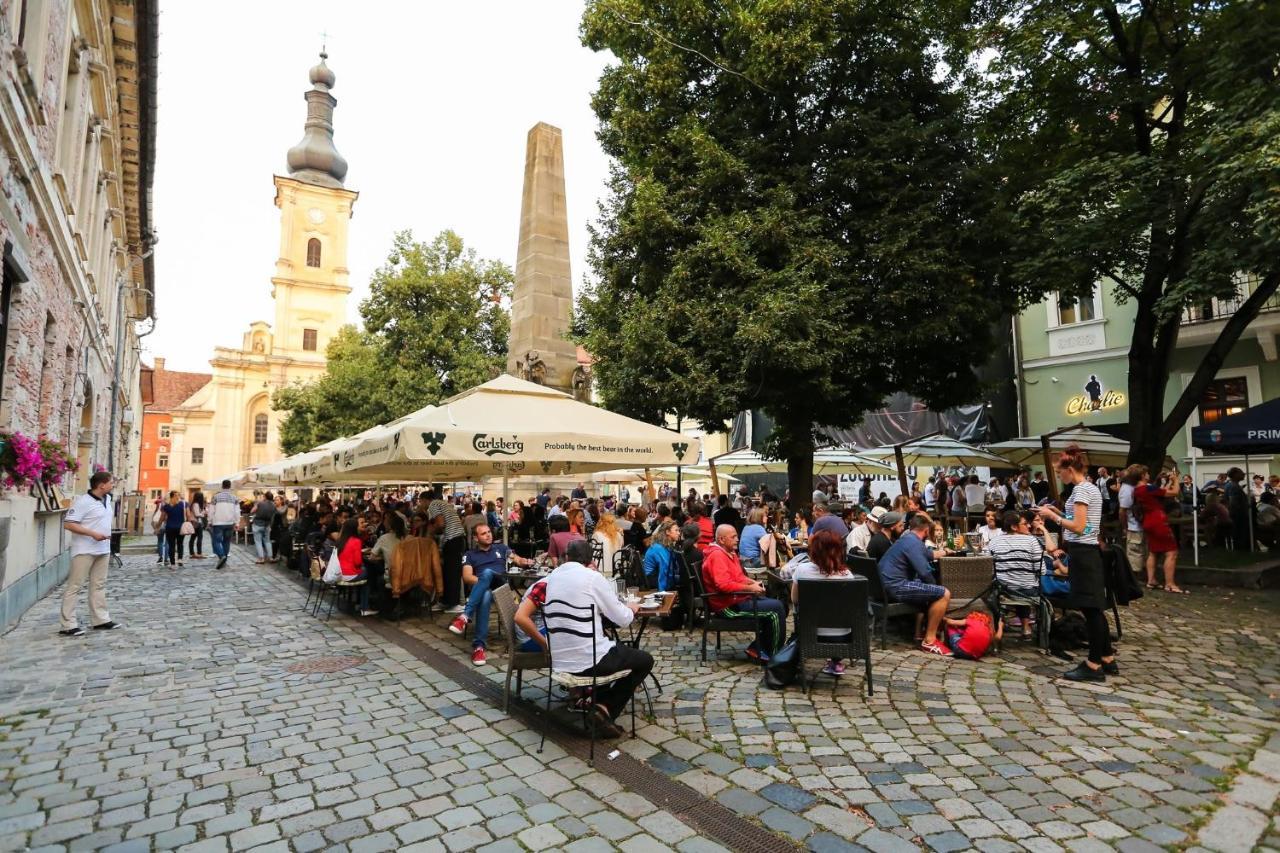 Piata Muzeului 1 Leilighet Cluj-Napoca Eksteriør bilde